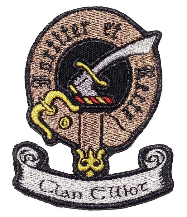 Elliot Border Reiver Clan Embroidered sew on patch