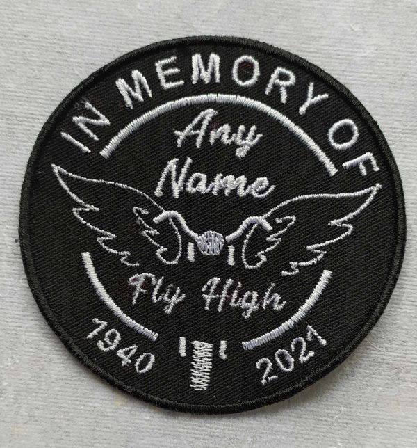 memorial patch for bikers