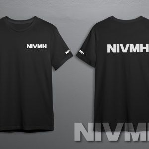 nivmh merch unisex black t-shirt