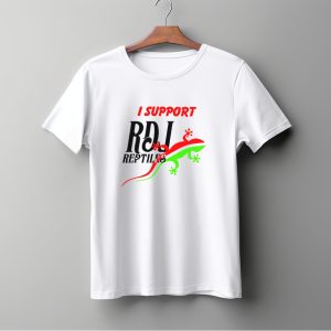 I support Rdj reptiles t-shirt